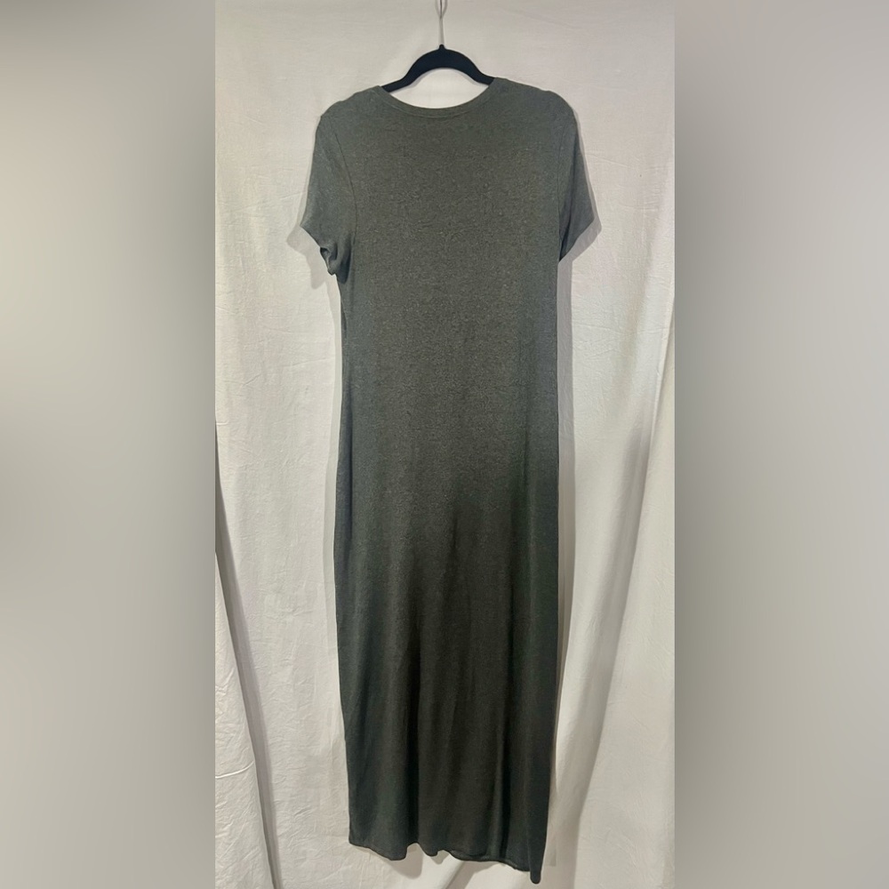 Eileen fisher jersey knit Grey dress Medium - Picture 4 of 5